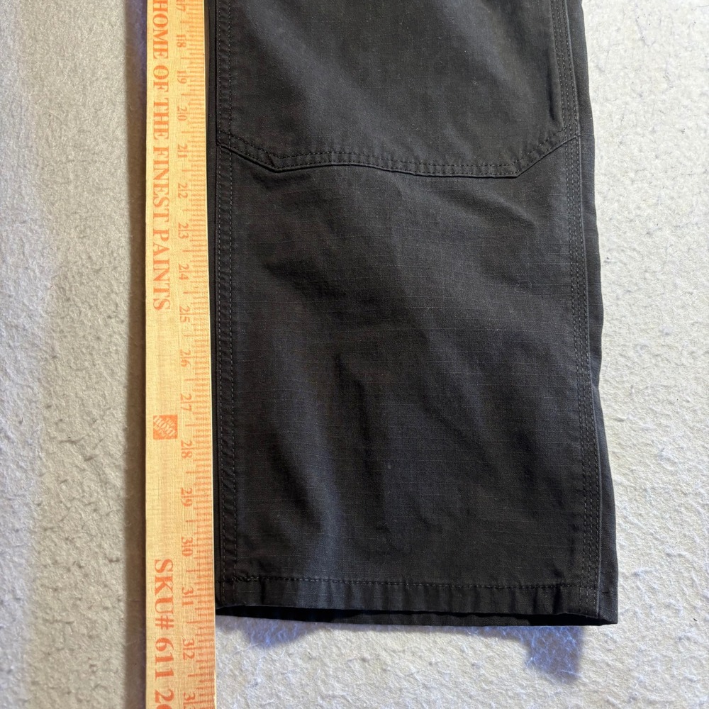 Carhartt Relaxed Straight Ripstop Double-Front Cargo Pant‎ Black Paint  38x31 - Picture 7 of 10